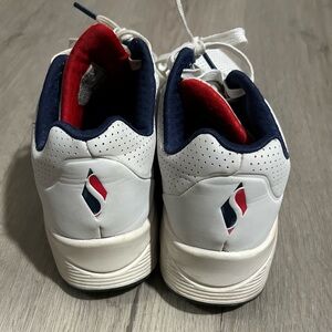 Skechers White and Red Sneakers